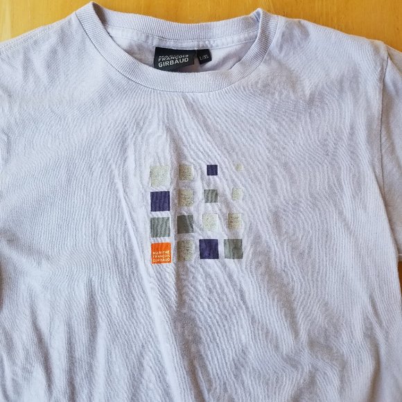 Girl's L/XL Marithe Francois Girbaud Lavender Gray T-Shirt - Picture 4 of 10